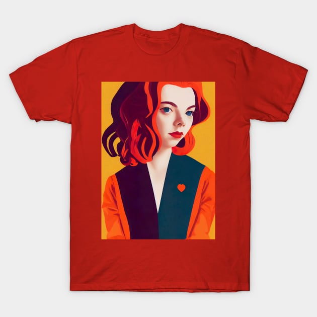 Beth Harmon T-Shirt by Sobalvarro